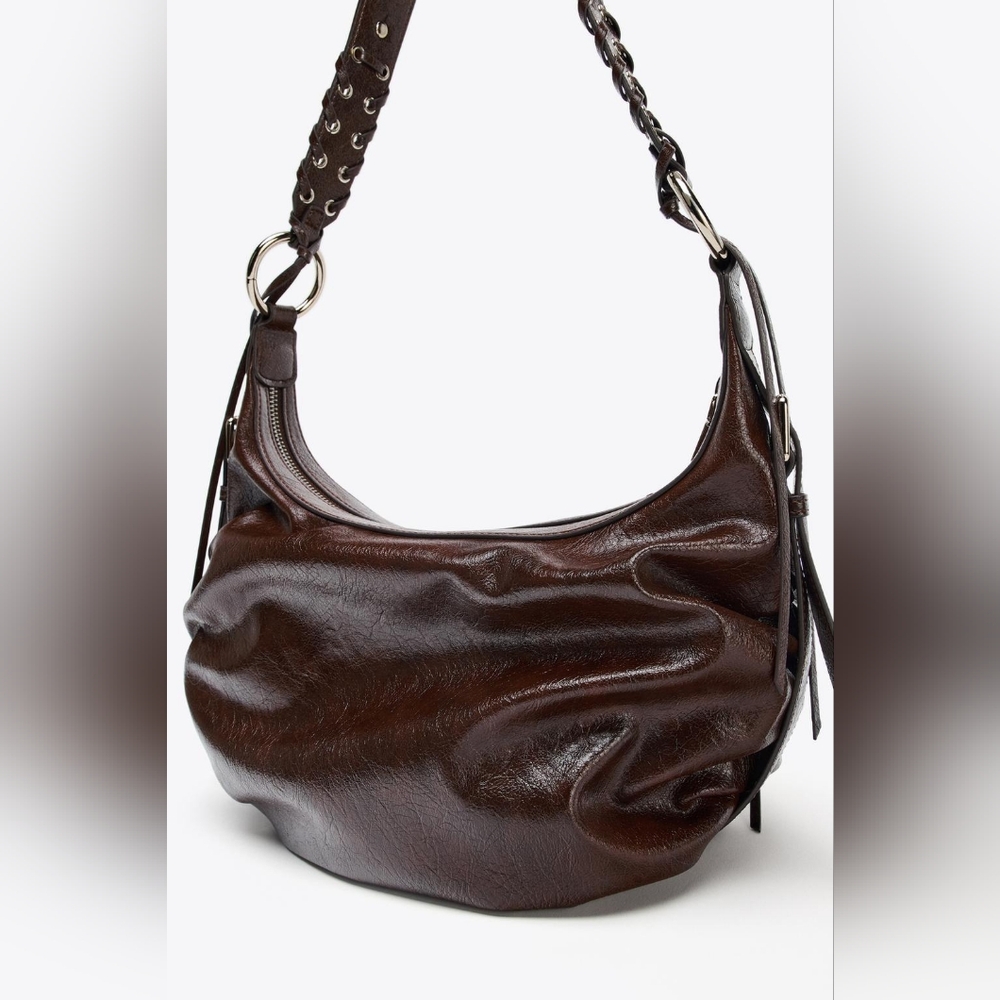 🩸Zara burgundy bag